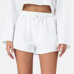 *SOLD* Adika | White sweat shorts